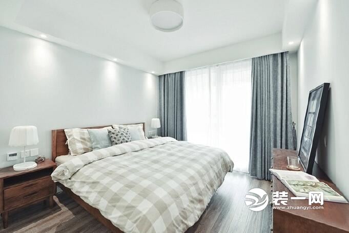 卧室装修效果图 135平米装修效果图 现代简约风格装修效果图