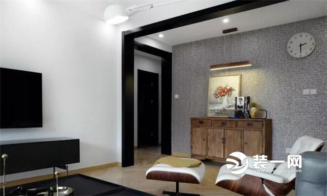 唐山金岸红堡三室两厅105平米现代风格装修案例效果