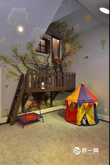 儿童房吊顶装修效果图