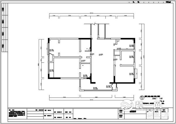 金新鼎邦160平四室两厅新古典新古典设计