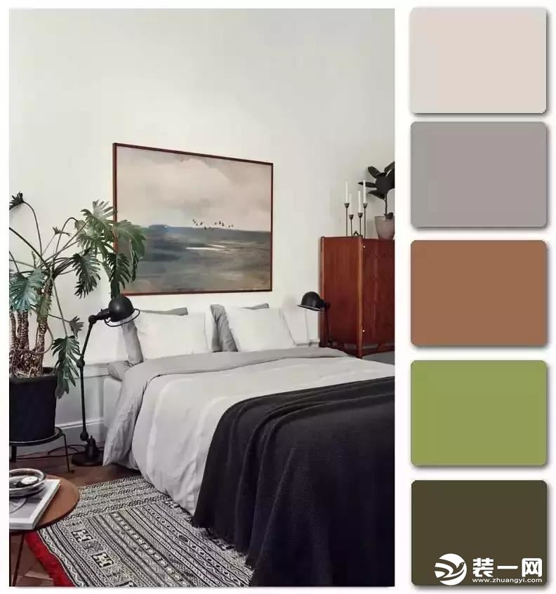 卧室颜色装修效果图