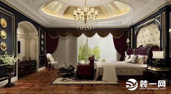 古典别墅卧室装修效果图