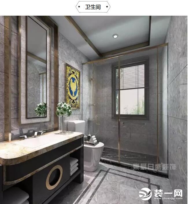 卫生间装修效果图 北京东易日盛装饰公司复式楼装修效果图