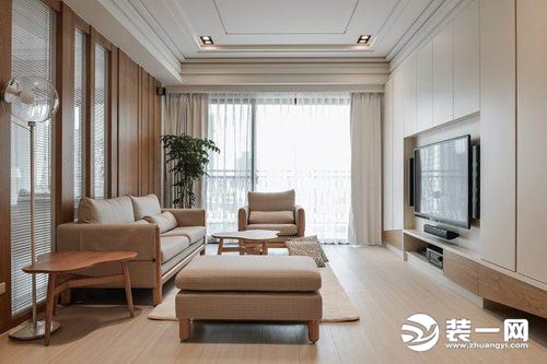 190平米五居室简约日式风格装修设计