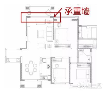 客廳與陽臺之間的墻垛能拆嗎