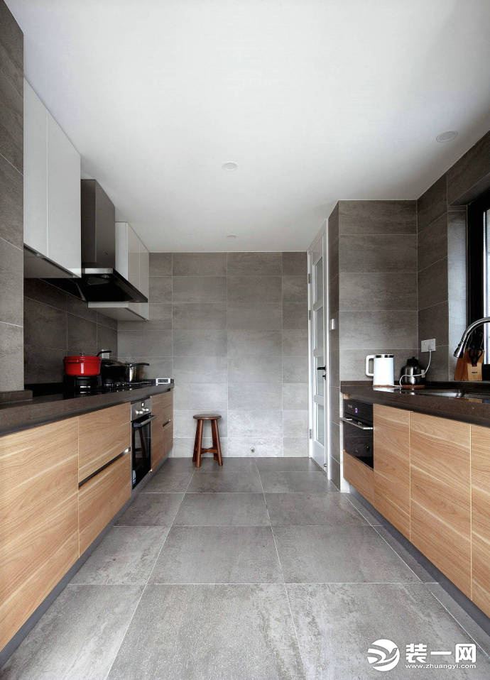 厨房装修效果图 110平米三室两厅装修效果图 北欧风格装修效果图