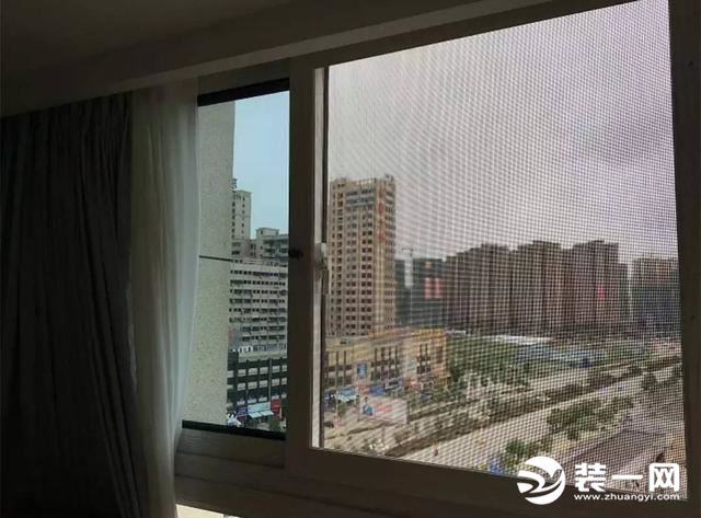 防护网安装实景图