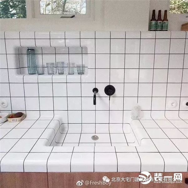 洗手间瓷砖装修效果图