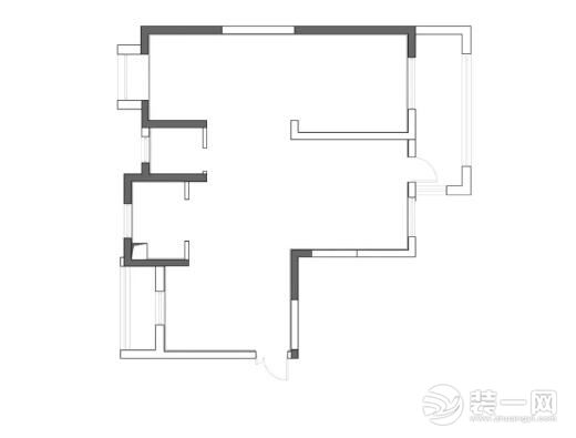 110平米两室两厅轻美风装修效果图