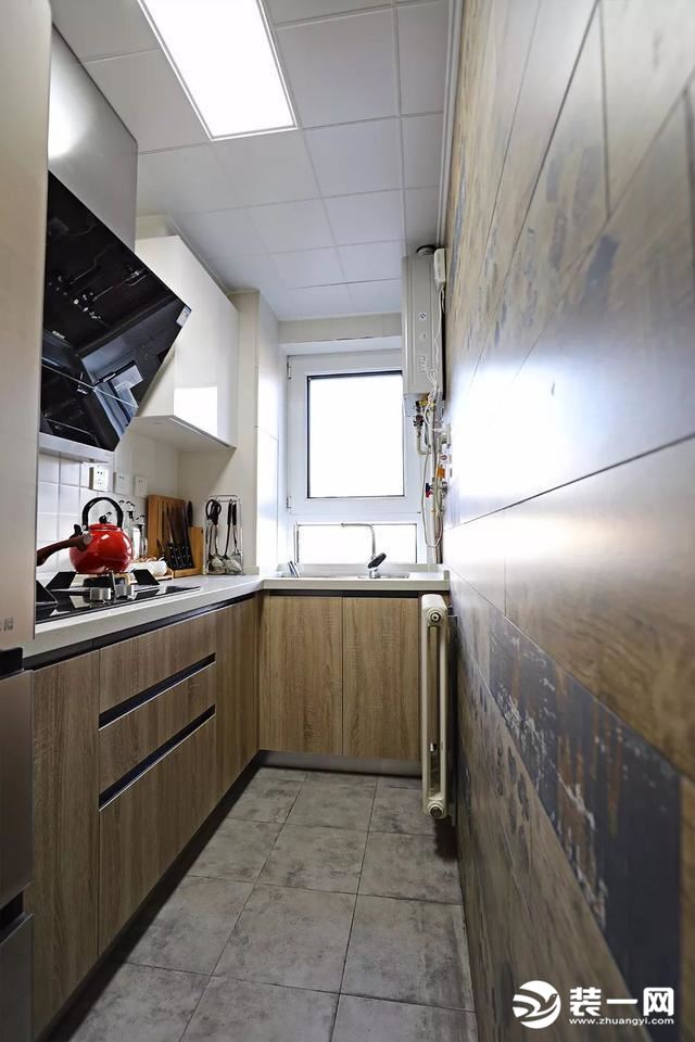 50㎡两室一厅厨房北欧装修效果图