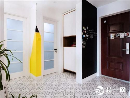 上海雍贤府装修案例 80平米北欧风格两室一厅装修效果图