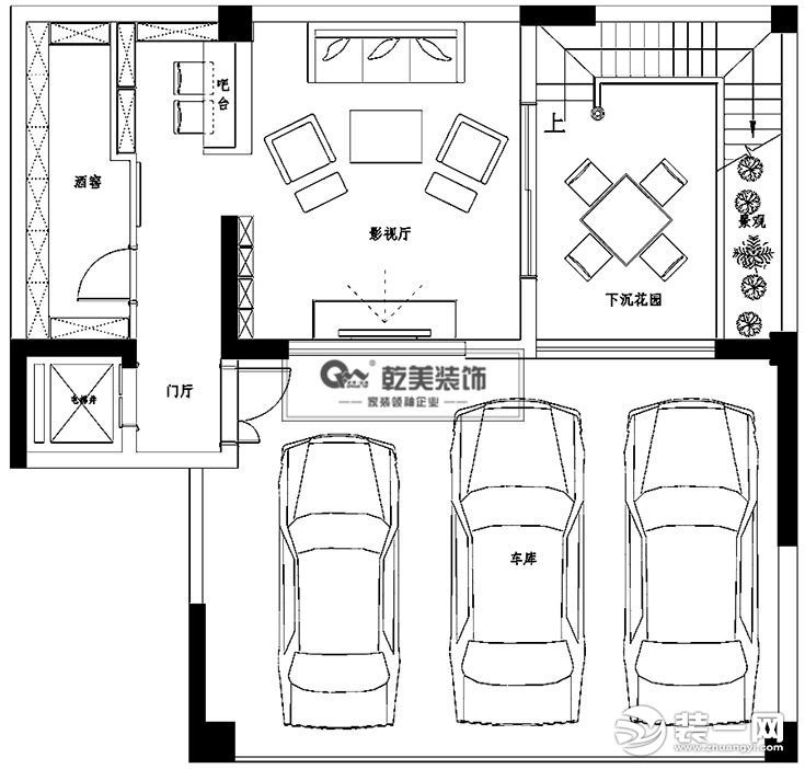 昆明乾美装饰公司获将装修设计作品