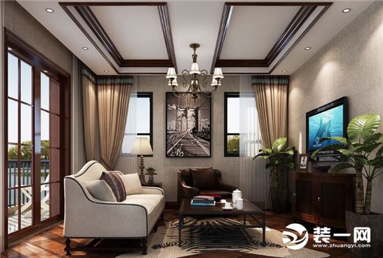上海腾龙设计 上海蓝堡别墅装修案例