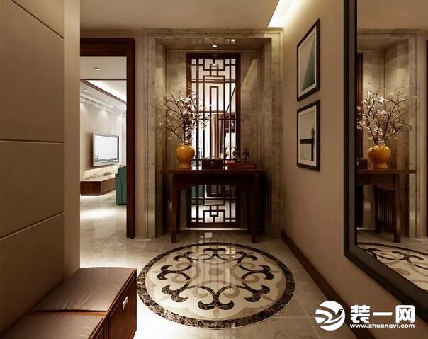 200平新中式别墅四居室装修图