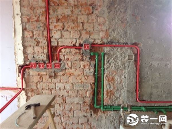 北京全包圆装饰公司 水电布局图 75平小户型装修