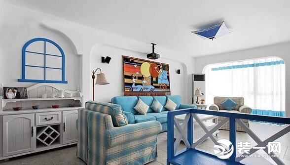 105平米地中海两居室设计说明