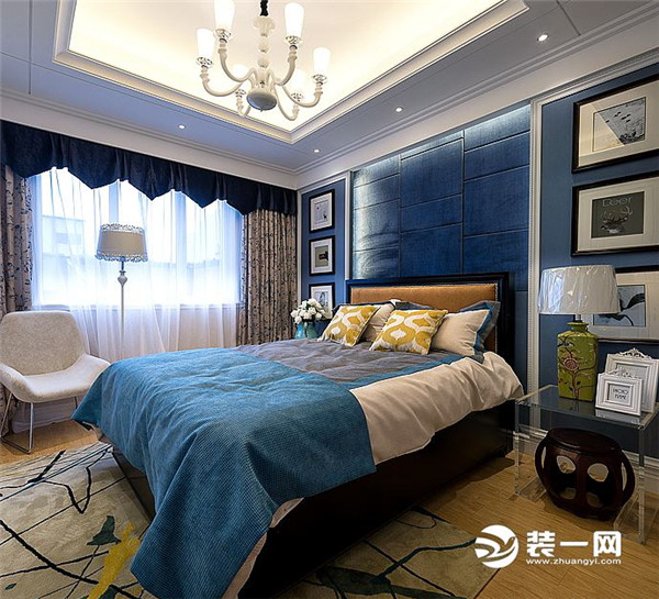 珠海中澳春城 现代轻奢风格装修图片 卧室