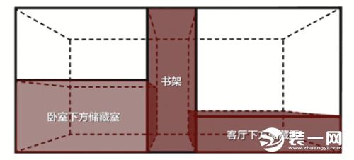 小公寓装修案例 60平米公寓装修效果图