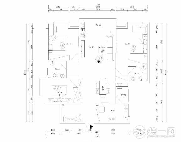 140平欧式风格装修效果图