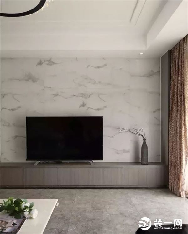 瓷砖电视背景墙效果图
