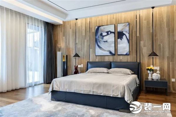 江南山水国际风格装修案例 卧室