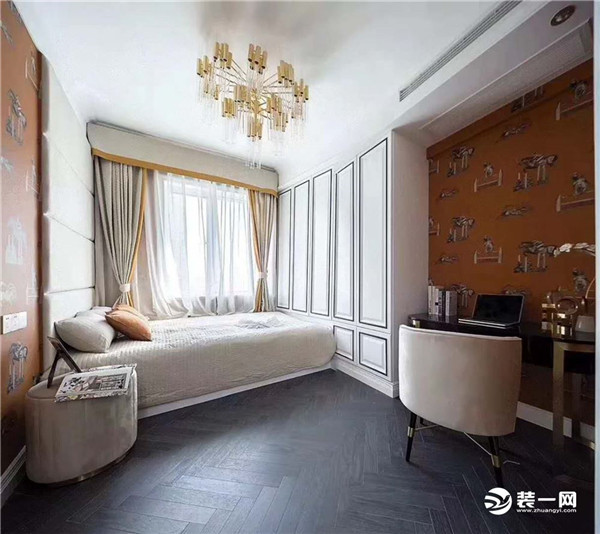 新上海花园180平两室两厅时尚简欧风格装修图片 书房