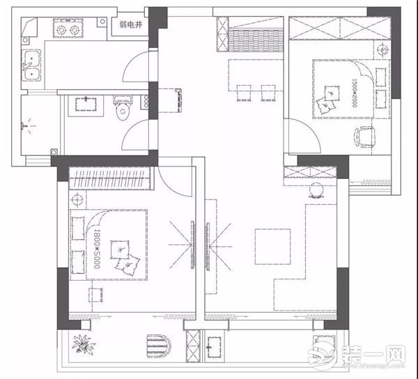 现代风格装修效果图