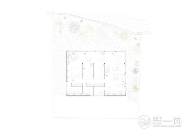 二层别墅室内设计平面图