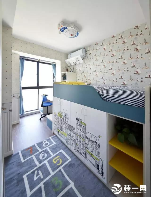 儿童房现代北欧装修风格效果图