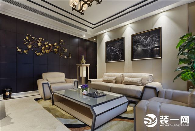 上海腾龙设计 500平米别墅装修效果图