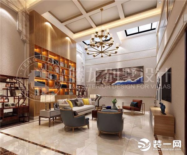 上海腾龙设计 独栋别墅装修案例