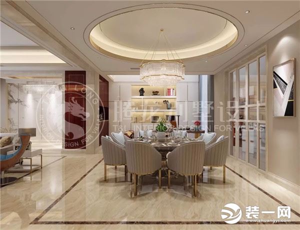 上海腾龙设计 独栋别墅装修案例