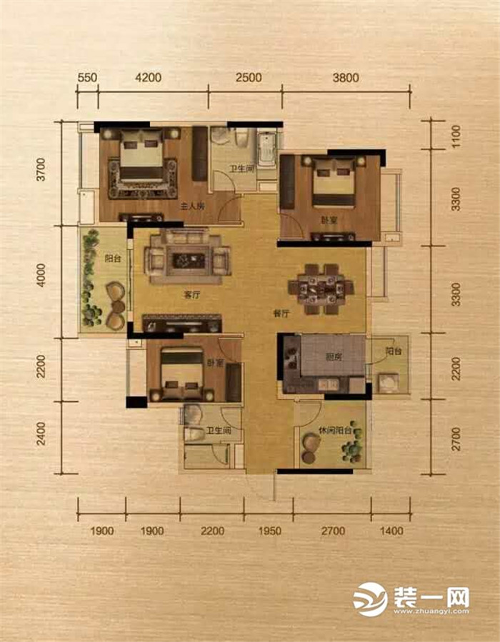 佛山桐盟装饰现代简约风装修效果图