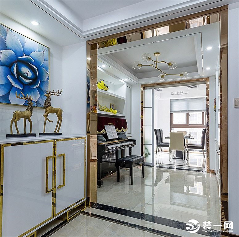 重庆西港装修公司三室两厅创意装修 客厅