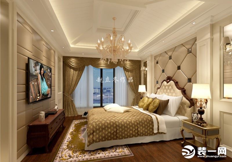 重庆远景装修公司怎么样后现代欧式装修风格四层别墅设计 卧室