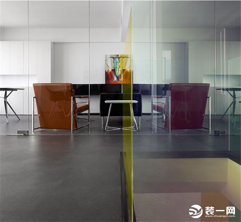 200平办公室设计 办公室装修实景图 布料公司200平办公室装修设计实景图