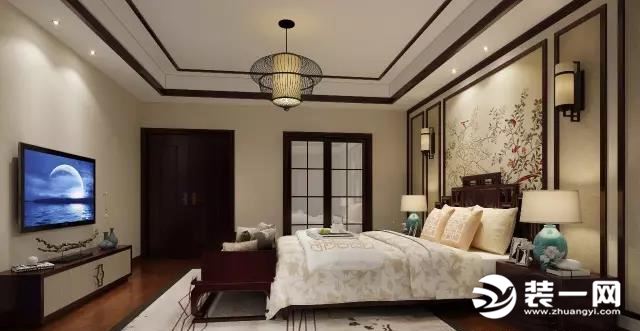 中式风格卧室装修案例