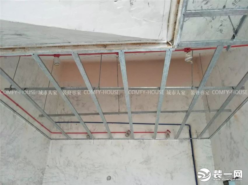 济南城市人家装修公司吊顶龙骨施工工艺规范