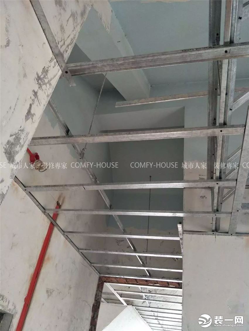 济南城市人家装修公司吊顶龙骨施工工艺规范