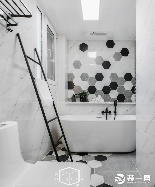 现代简欧风格装修效果图 洗浴间