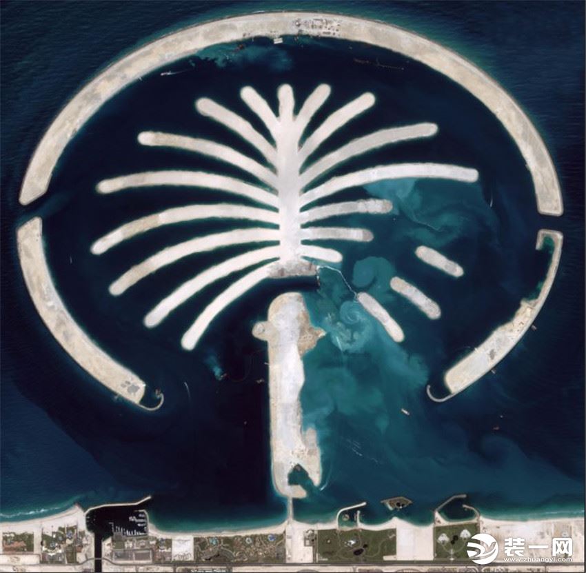 迪拜棕榈岛图片