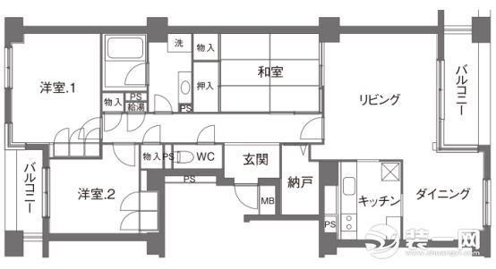 改造前平面设计图