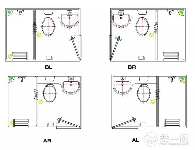卫生间一体式布局