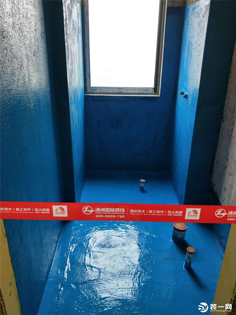 苏州清洲国际装修公司防水施工工艺图片