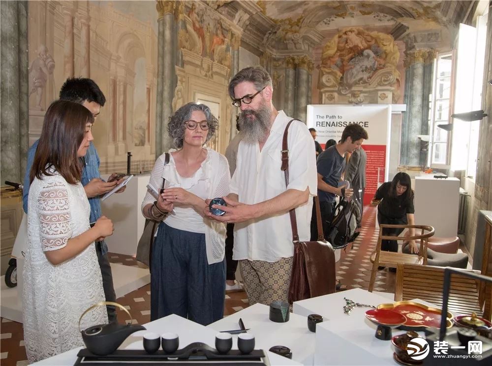 “中国设计的文艺复兴”佛罗伦萨展览现场嘉宾