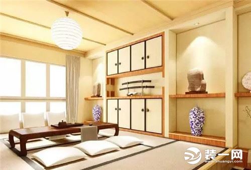 日式风格追求舒适、精致。小巧