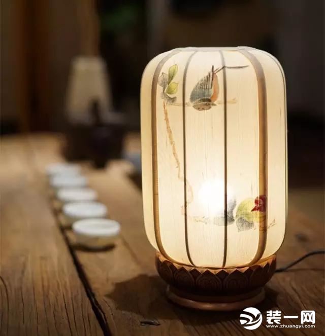 新中式灯具图片