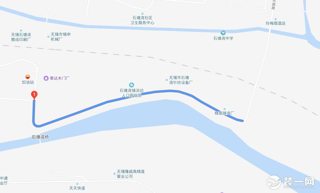 无锡运河东路地图