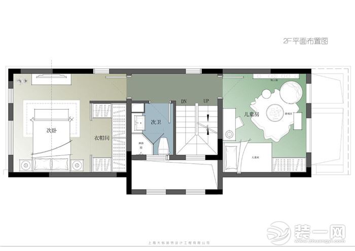 绿地悦公馆150平四居室中式风户型平面结构图