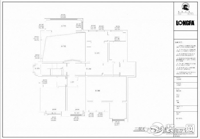 中海凤凰熙岸500平新中式风格别墅户型图